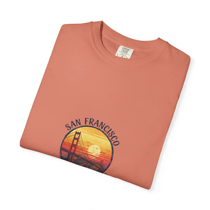 Golden Gate Views Unisex T-Shirt - Casual Summer Tee, San Francisco Souvenir, Travel Gift