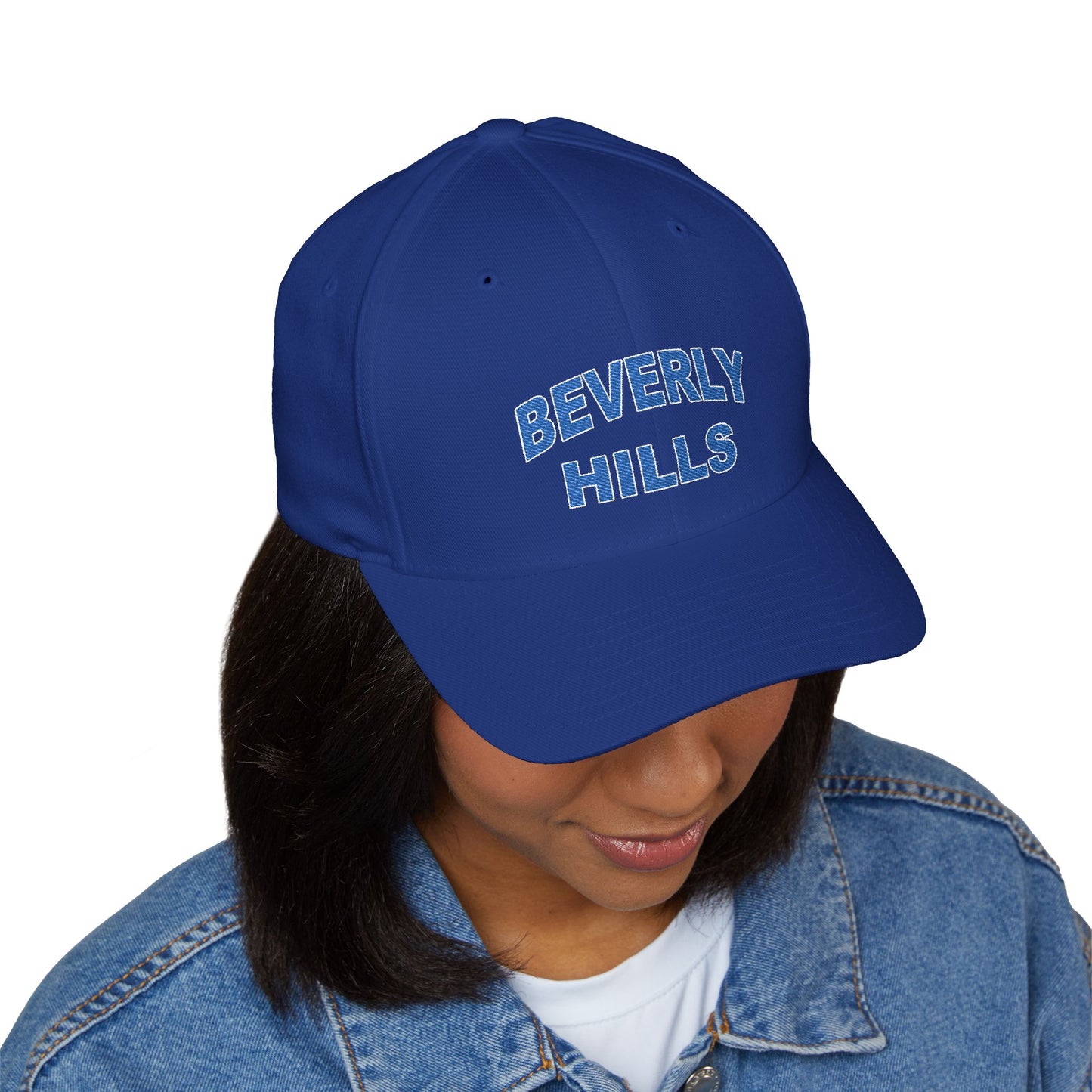 Beverly Hills Embroidered Cap, Stylish Summer Hat, Casual Outdoor Accessory, Gift for Fashion Lovers, Trendy Headwear