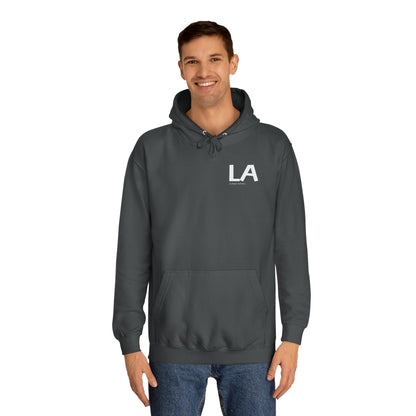 LA , California Unisex College Hoodie, Casual Comfortable Pullover