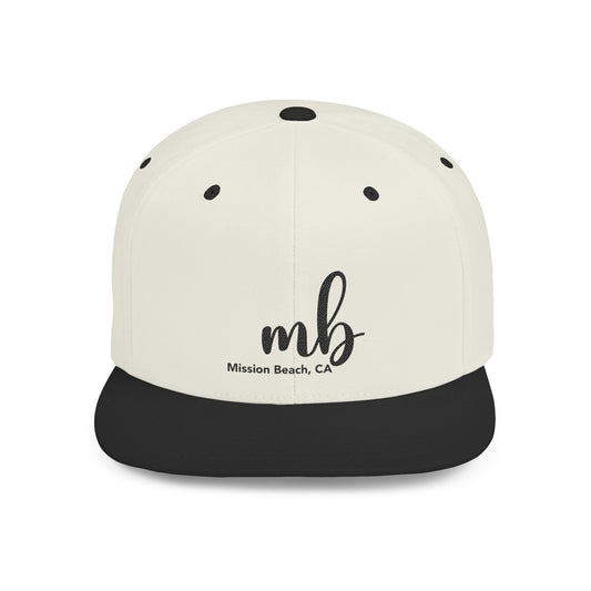 MB san diego ca Stylish Flat Bill Snapback Cap,