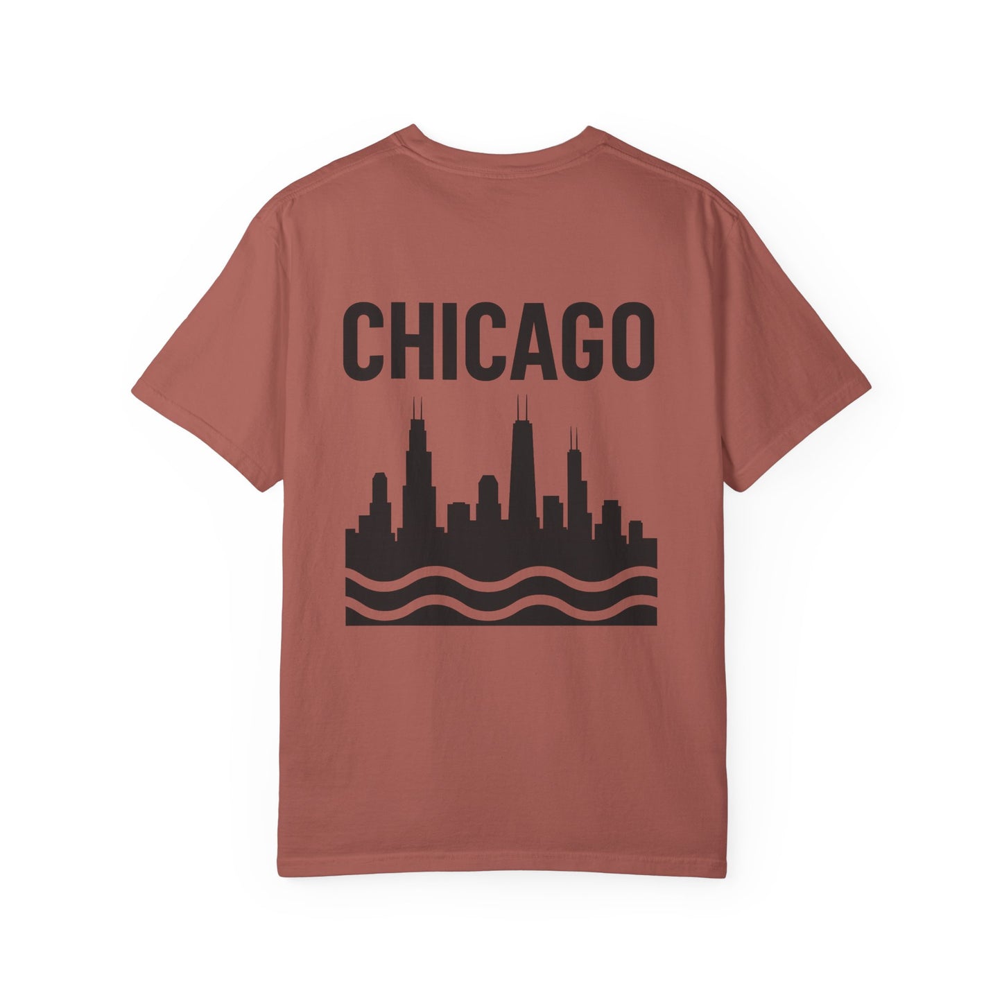 Chicago Skyline Unisex T-Shirt | Casual Citywear, Gift for Chicago Lovers, Travel Souvenir