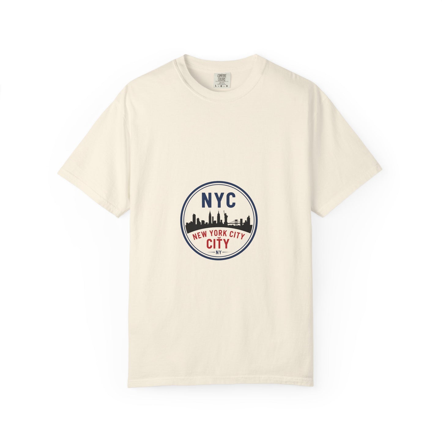 NYC Garment-Dyed T-Shirt - Urban Fashion and Travel Souvenir