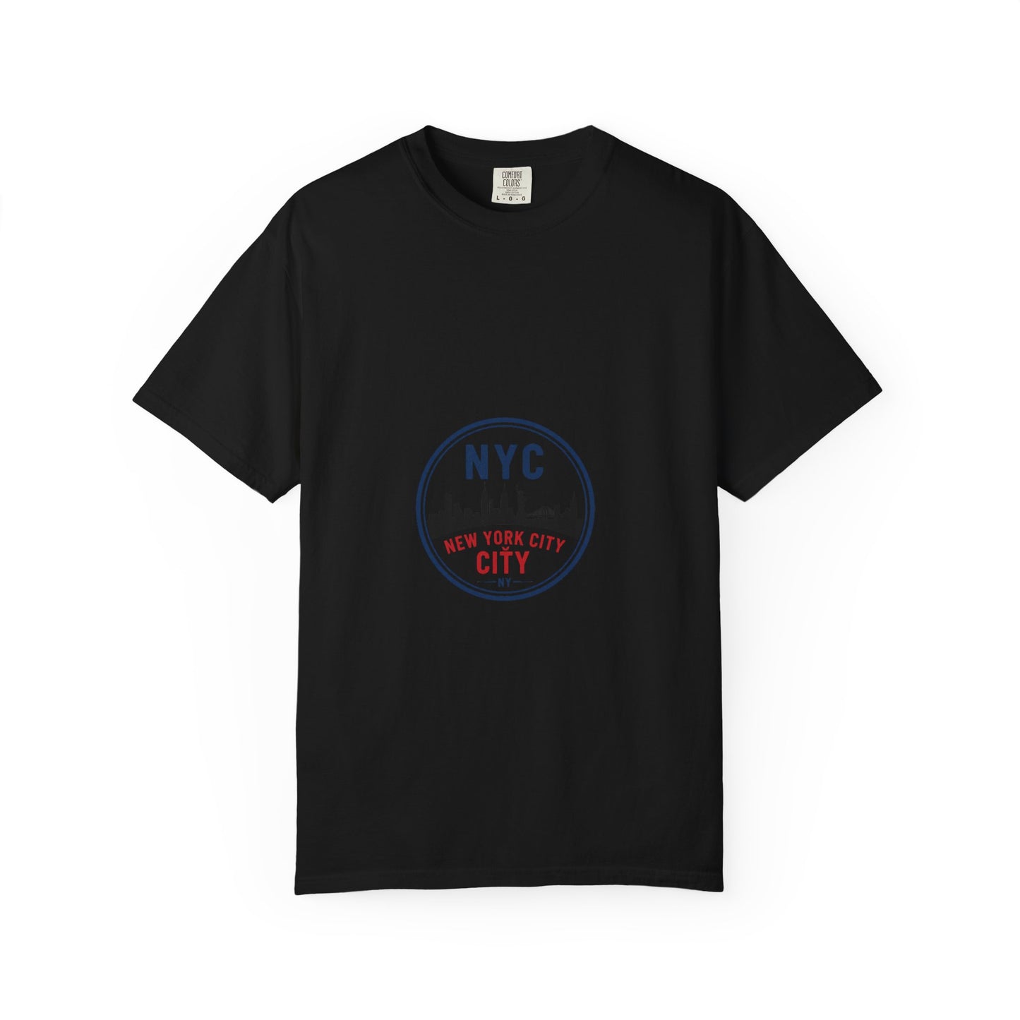 NYC Garment-Dyed T-Shirt - Urban Fashion and Travel Souvenir