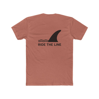 Ride the Line - Surf Vibe Tee, Beach Wear, Gift for Surfers, Summer T-Shirt, Casual Style