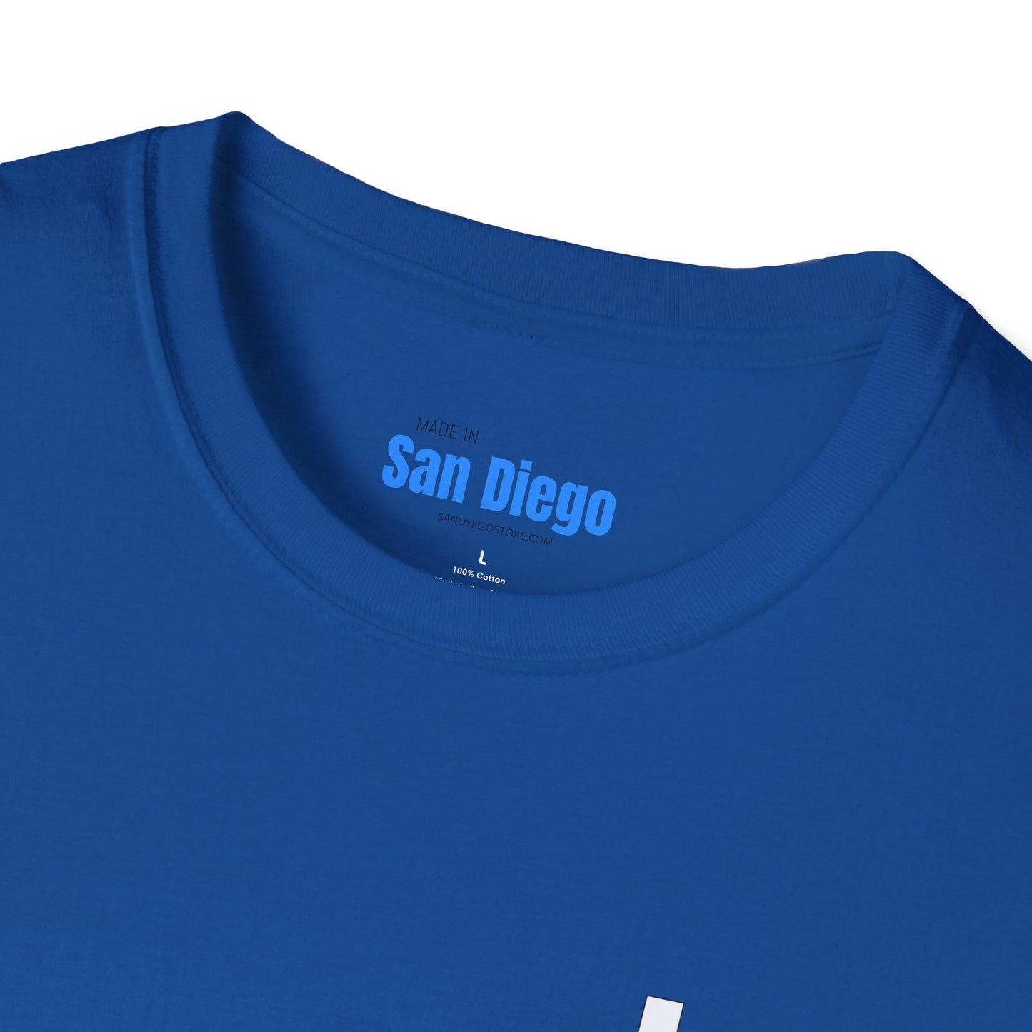 LA California Graphic Softstyle T-Shirt - Casual Streetwear, Urban Apparel