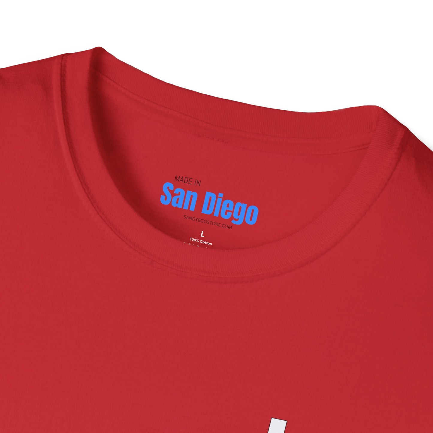 LA California Graphic Softstyle T-Shirt - Casual Streetwear, Urban Apparel