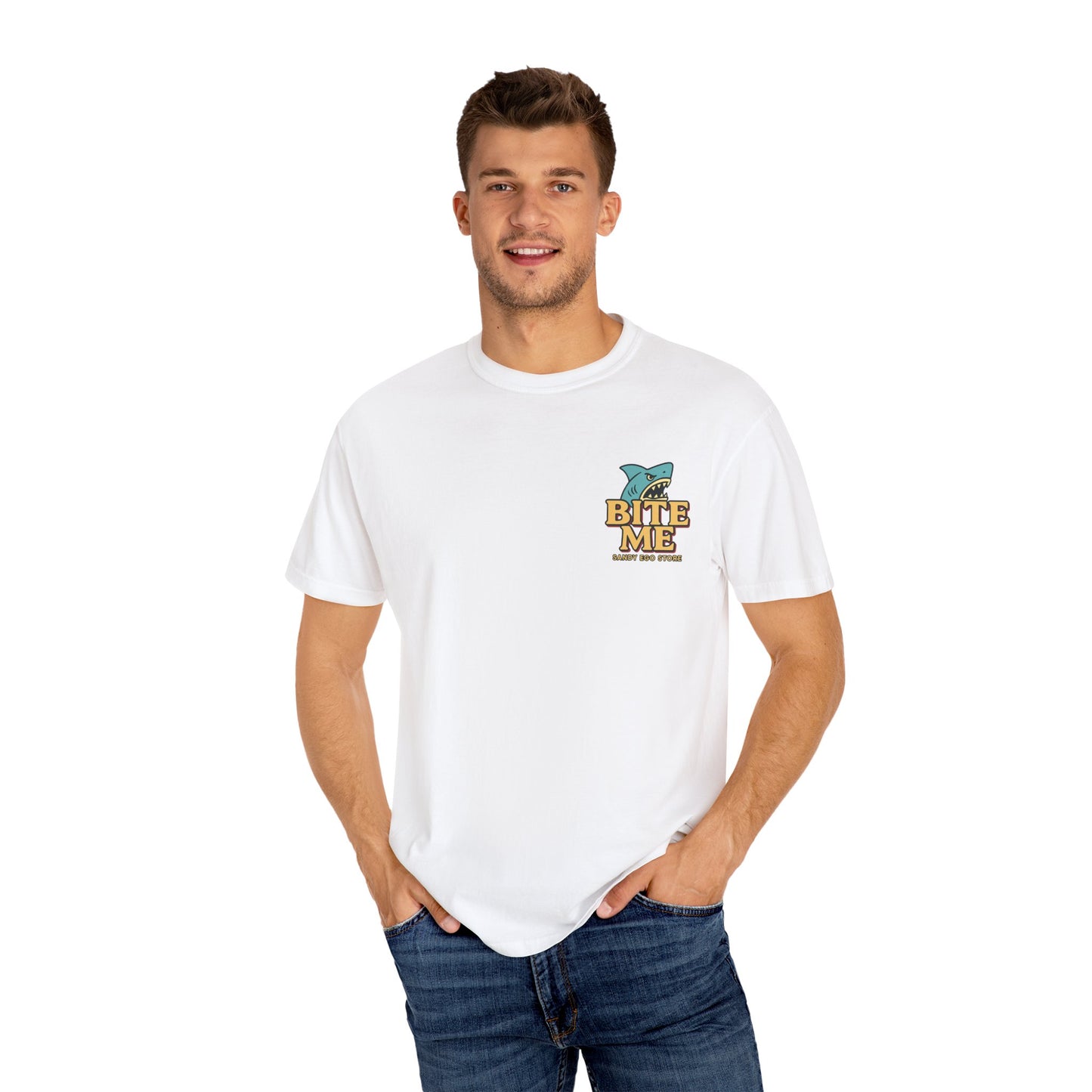 Bite me Charming Shark Graphic Tee