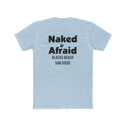 NAKED AND AFRAID BLACKS BEAACH Unisex Graphic Tee, Perfect for Beach Lovers, Summer Fun