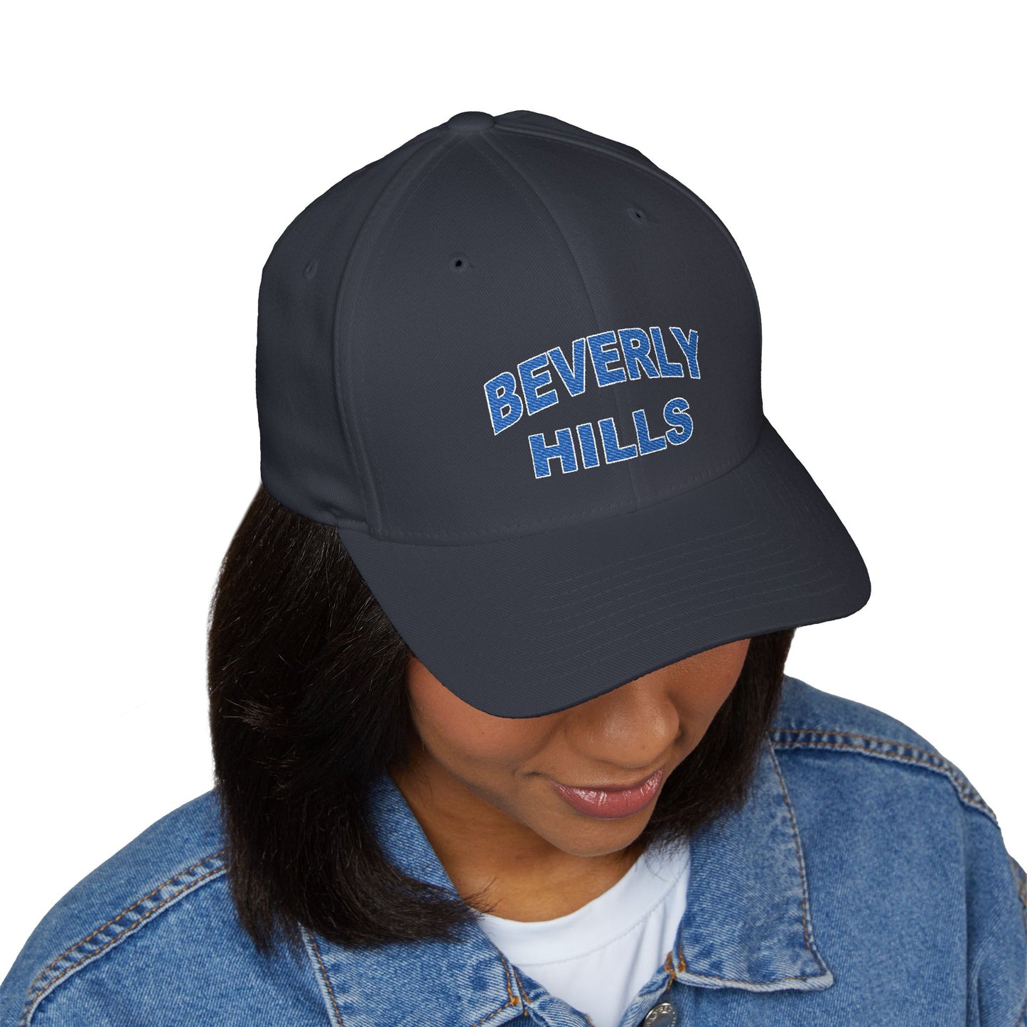 Beverly Hills Embroidered Cap, Stylish Summer Hat, Casual Outdoor Accessory, Gift for Fashion Lovers, Trendy Headwear