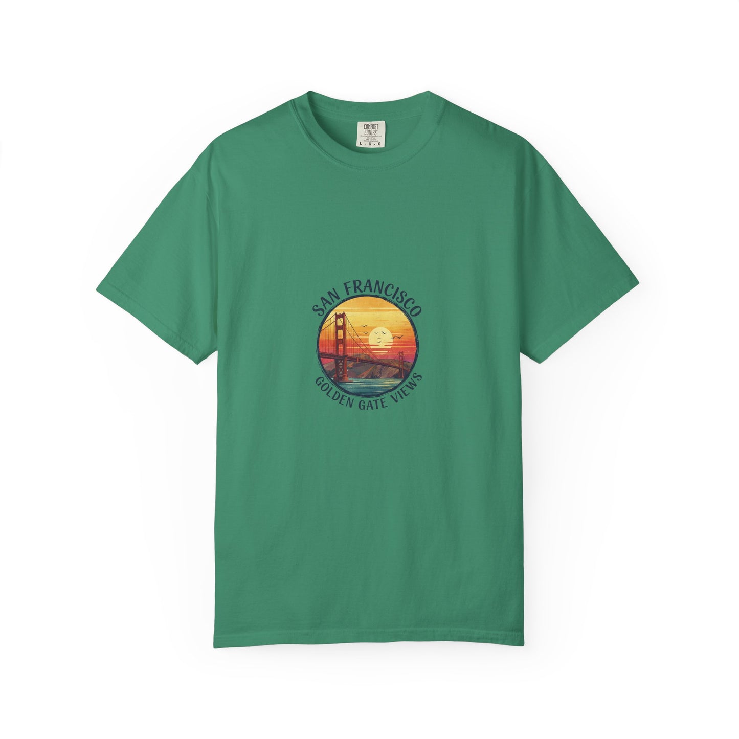Golden Gate Views Unisex T-Shirt - Casual Summer Tee, San Francisco Souvenir, Travel Gift