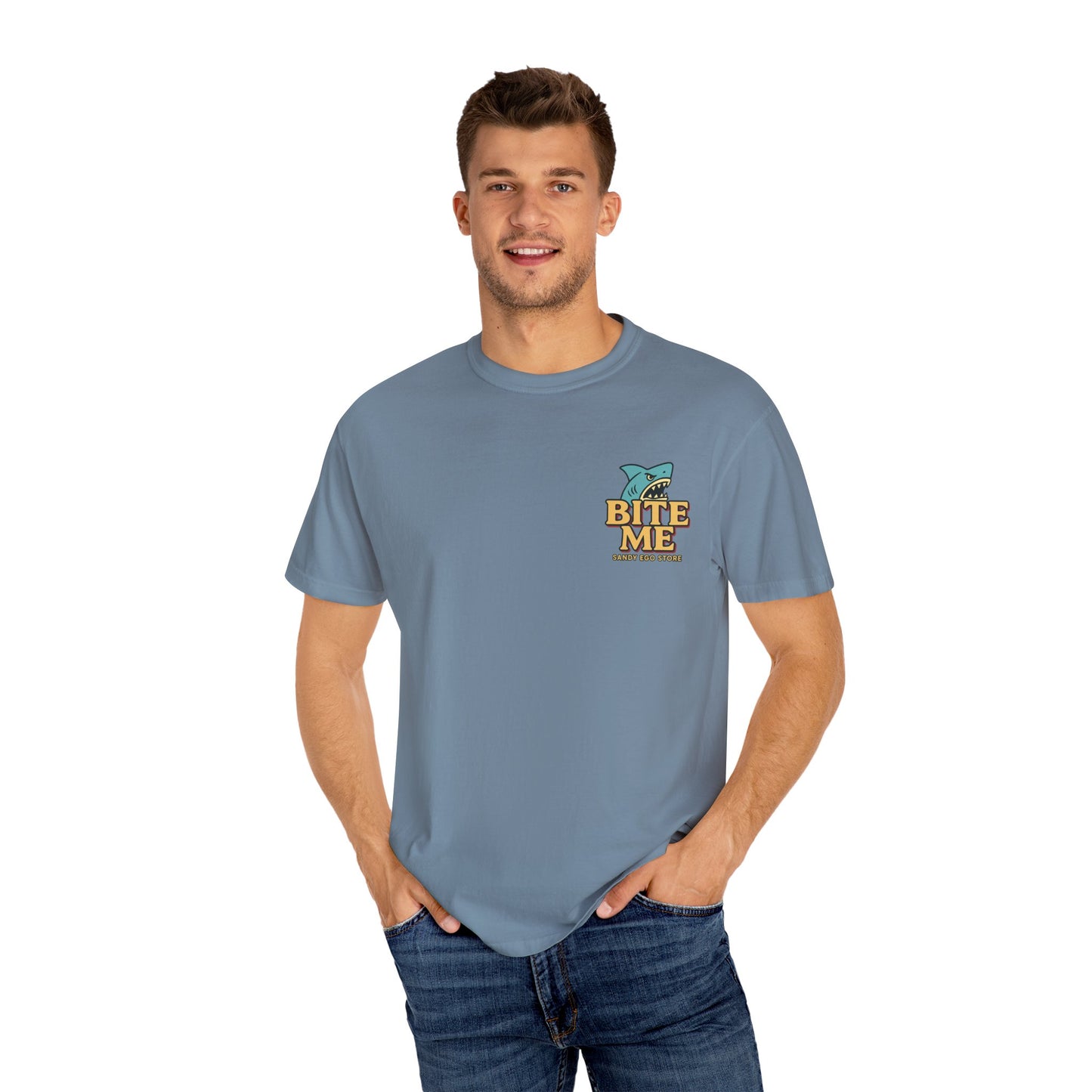 Bite me Charming Shark Graphic Tee