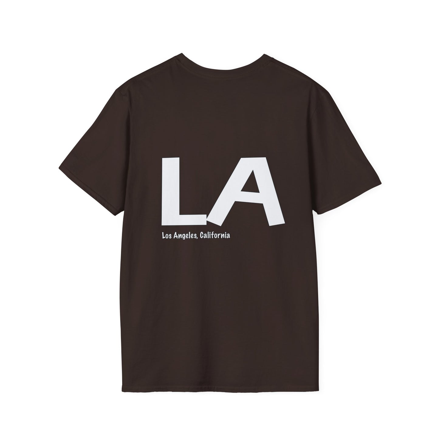 LA California Graphic Softstyle T-Shirt - Casual Streetwear, Urban Apparel