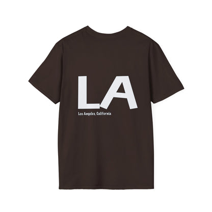 LA California Graphic Softstyle T-Shirt - Casual Streetwear, Urban Apparel