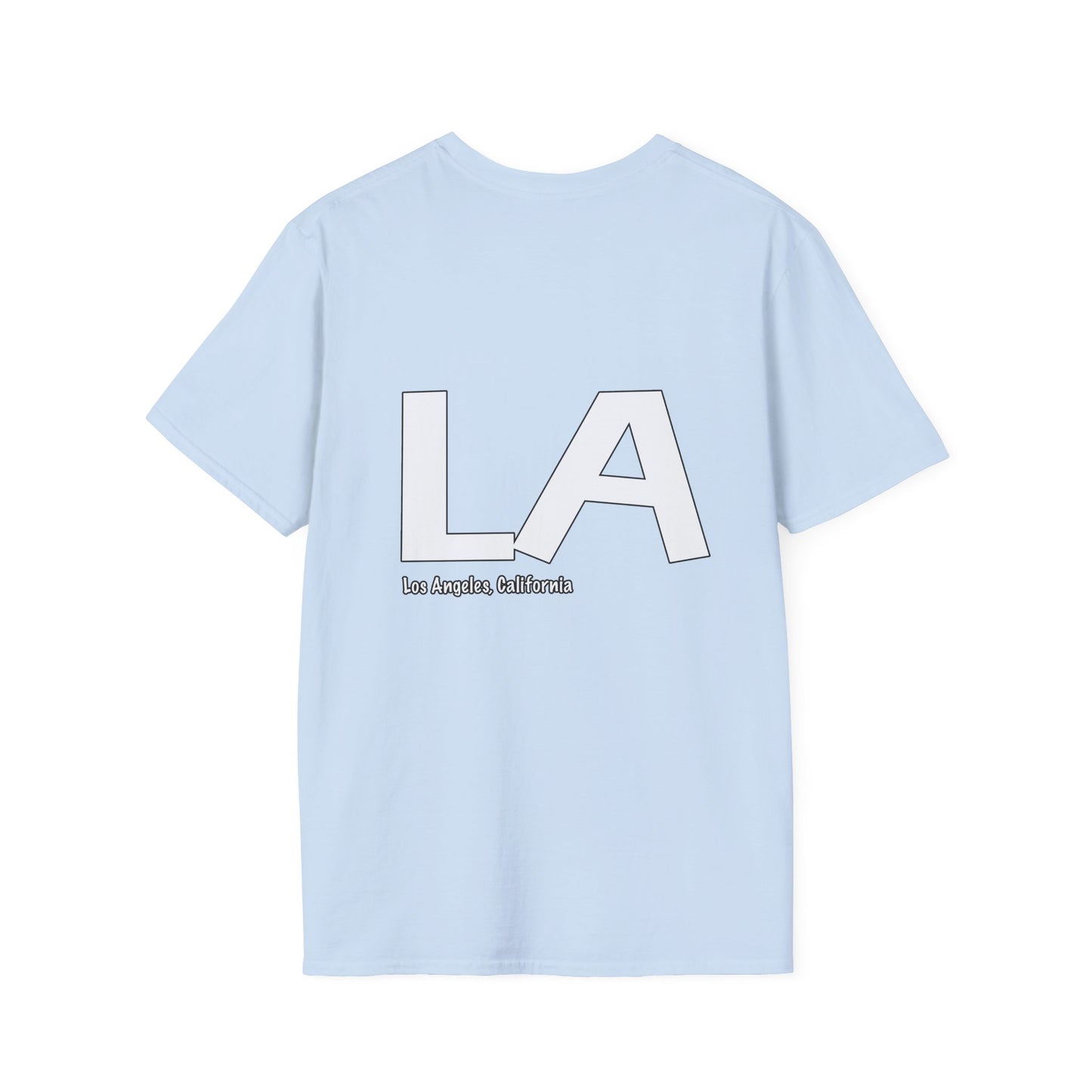 LA California Graphic Softstyle T-Shirt - Casual Streetwear, Urban Apparel