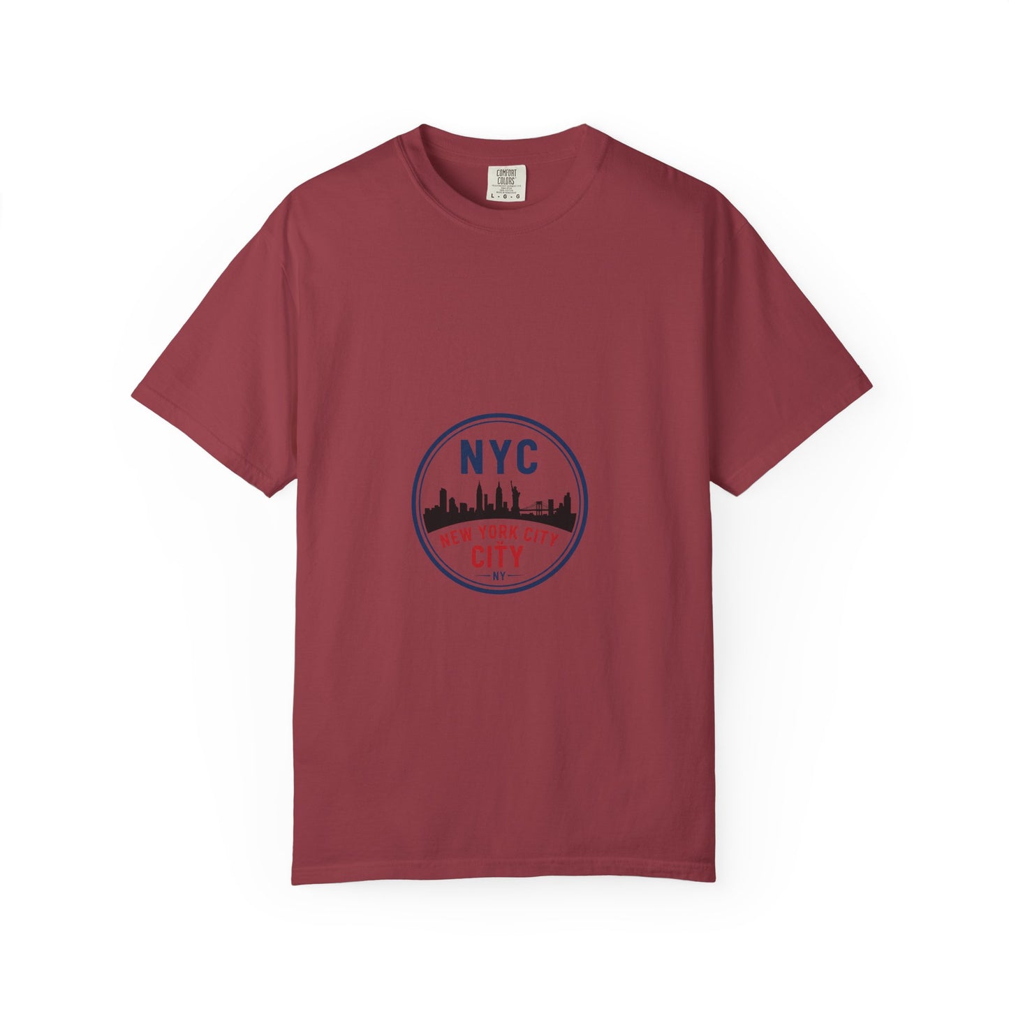 NYC Garment-Dyed T-Shirt - Urban Fashion and Travel Souvenir