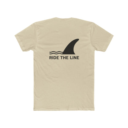 Ride the Line - Surf Vibe Tee, Beach Wear, Gift for Surfers, Summer T-Shirt, Casual Style