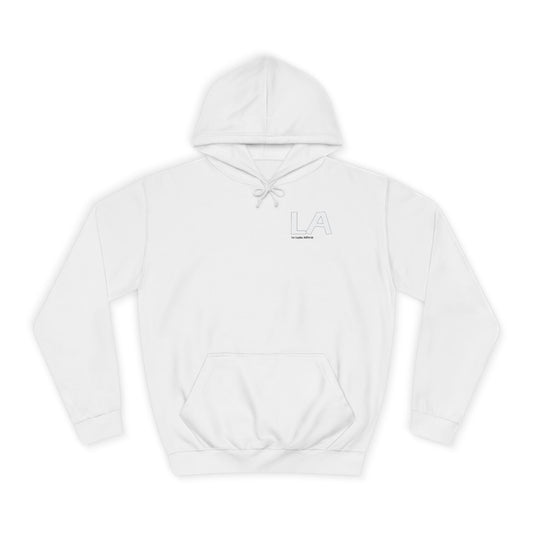 LA , California Unisex College Hoodie, Casual Comfortable Pullover