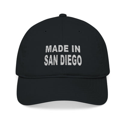 Made in San Diego Organic Baseball Cap