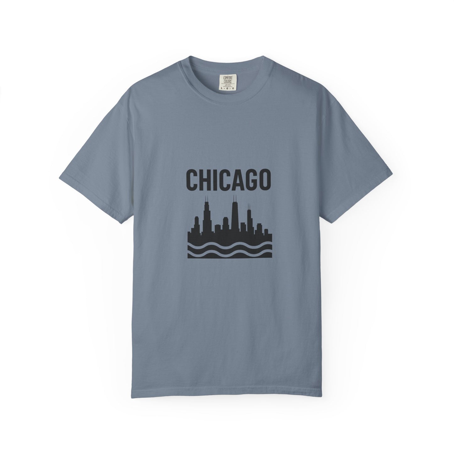 Chicago Skyline Unisex T-Shirt | Casual Citywear, Gift for Chicago Lovers, Travel Souvenir