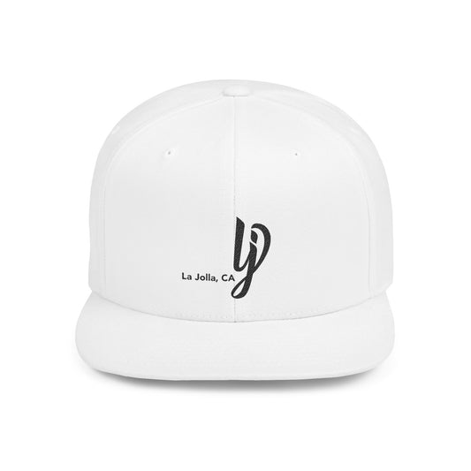 LJ san diego ca Stylish Flat Bill Snapback Cap,