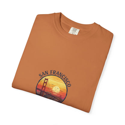Golden Gate Views Unisex T-Shirt - Casual Summer Tee, San Francisco Souvenir, Travel Gift