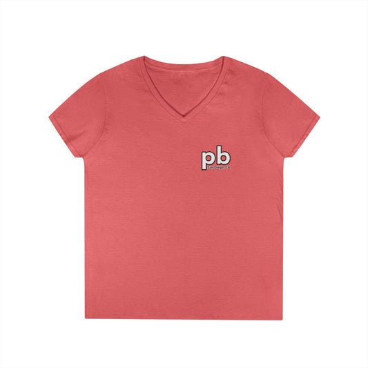 PB San Diego California v neck tshirts
