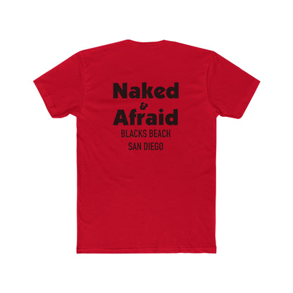 NAKED AND AFRAID BLACKS BEAACH Unisex Graphic Tee, Perfect for Beach Lovers, Summer Fun