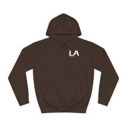 LA , California Unisex College Hoodie, Casual Comfortable Pullover