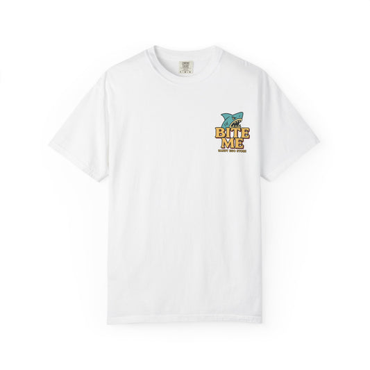 Bite me Charming Shark Graphic Tee