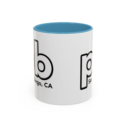 PB San Diego CA mug