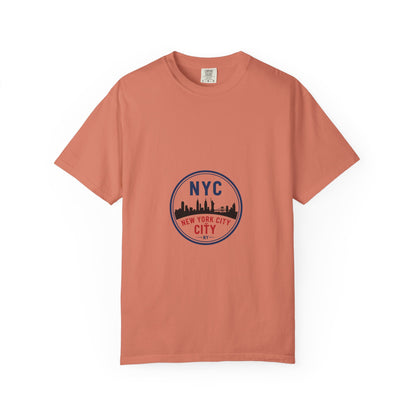 NYC Garment-Dyed T-Shirt - Urban Fashion and Travel Souvenir