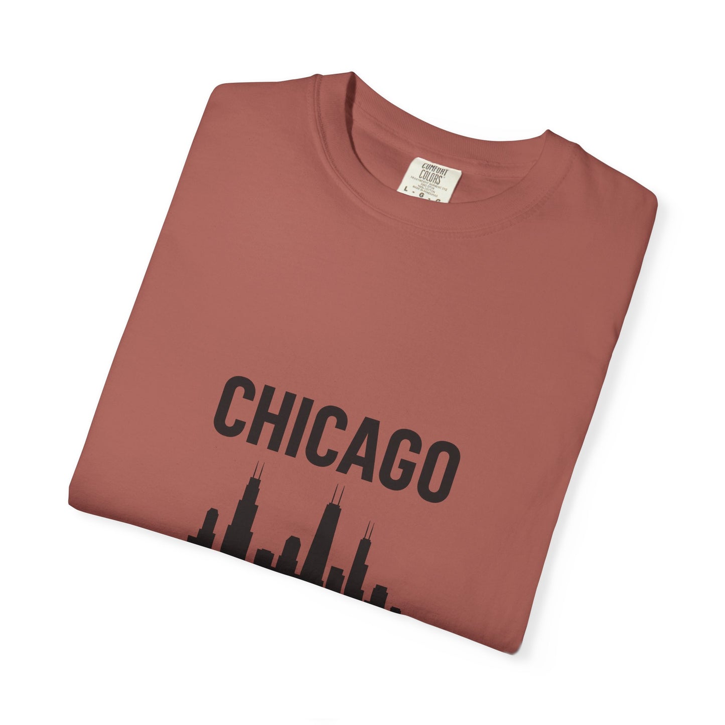 Chicago Skyline Unisex T-Shirt | Casual Citywear, Gift for Chicago Lovers, Travel Souvenir