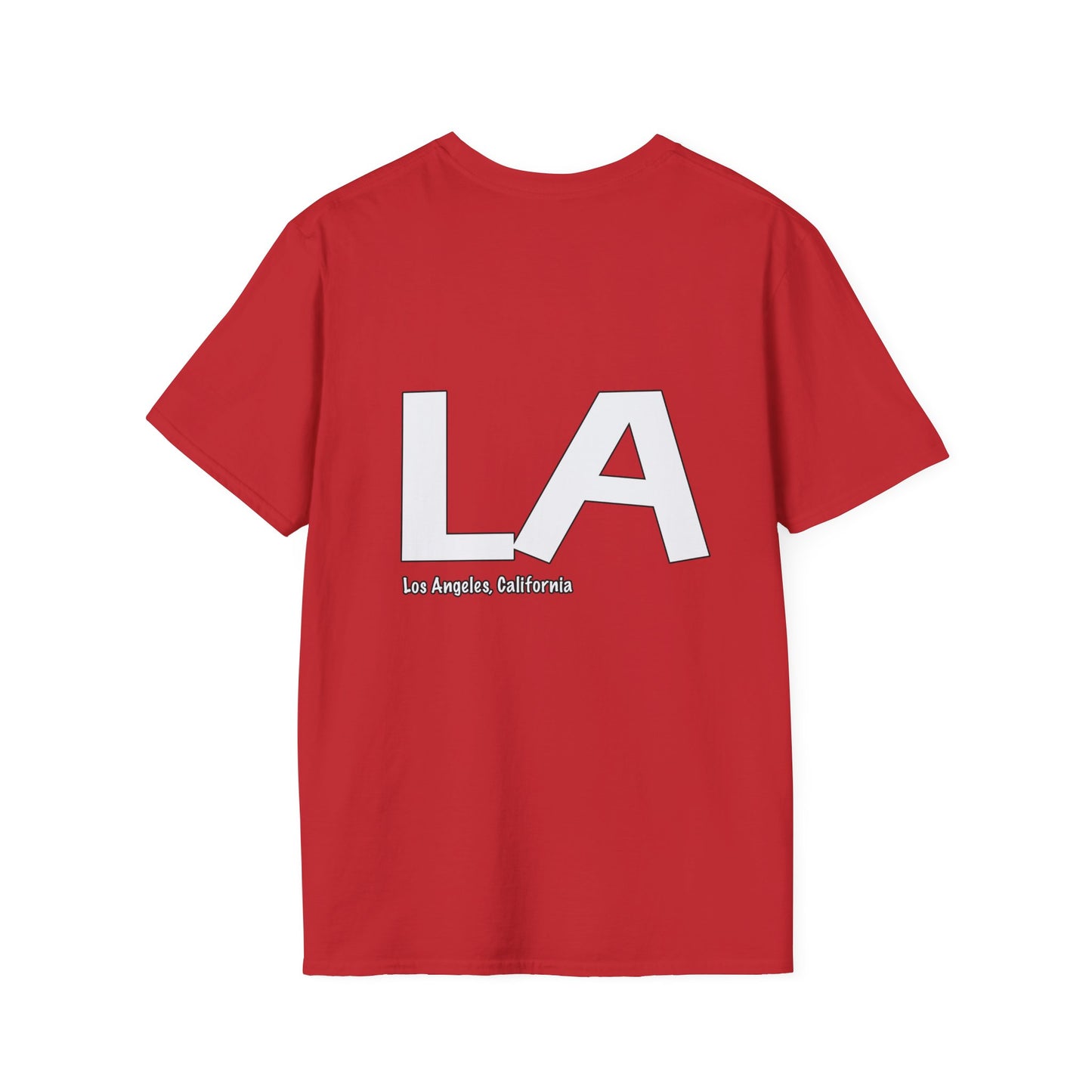 LA California Graphic Softstyle T-Shirt - Casual Streetwear, Urban Apparel