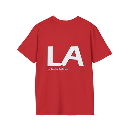 LA California Graphic Softstyle T-Shirt - Casual Streetwear, Urban Apparel