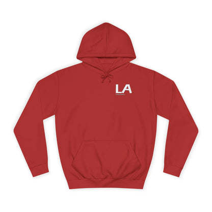 LA , California Unisex College Hoodie, Casual Comfortable Pullover