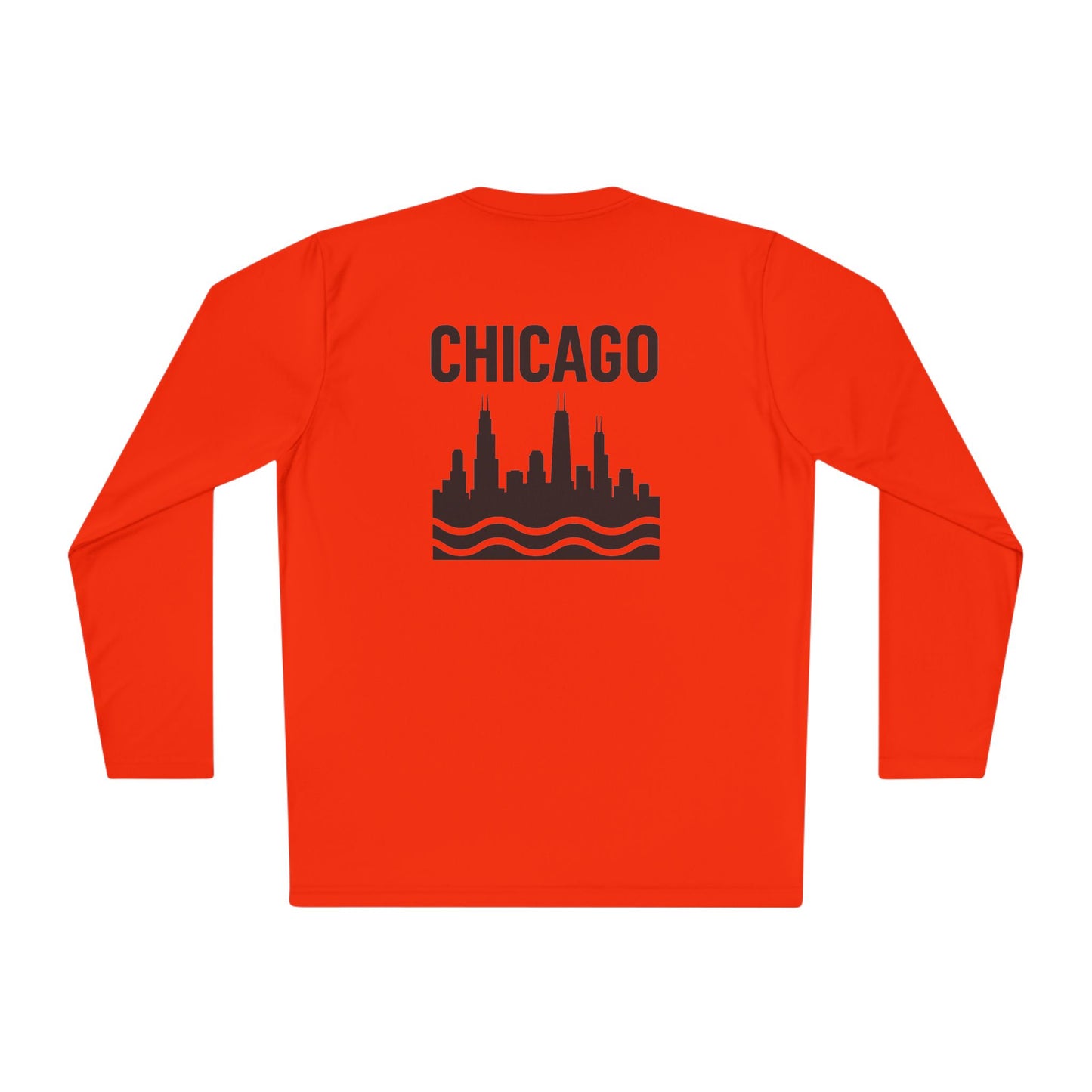 Chicago Skyline Long Sleeve Tee - Urban Style Souvenir Gift