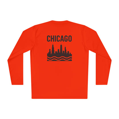 Chicago Skyline Long Sleeve Tee - Urban Style Souvenir Gift