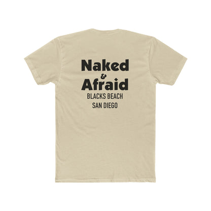 NAKED AND AFRAID BLACKS BEAACH Unisex Graphic Tee, Perfect for Beach Lovers, Summer Fun