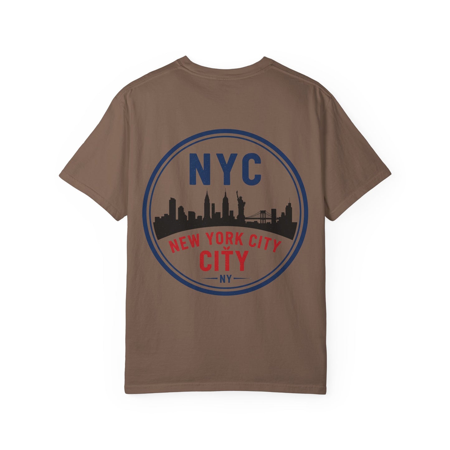 NYC Garment-Dyed T-Shirt - Urban Fashion and Travel Souvenir
