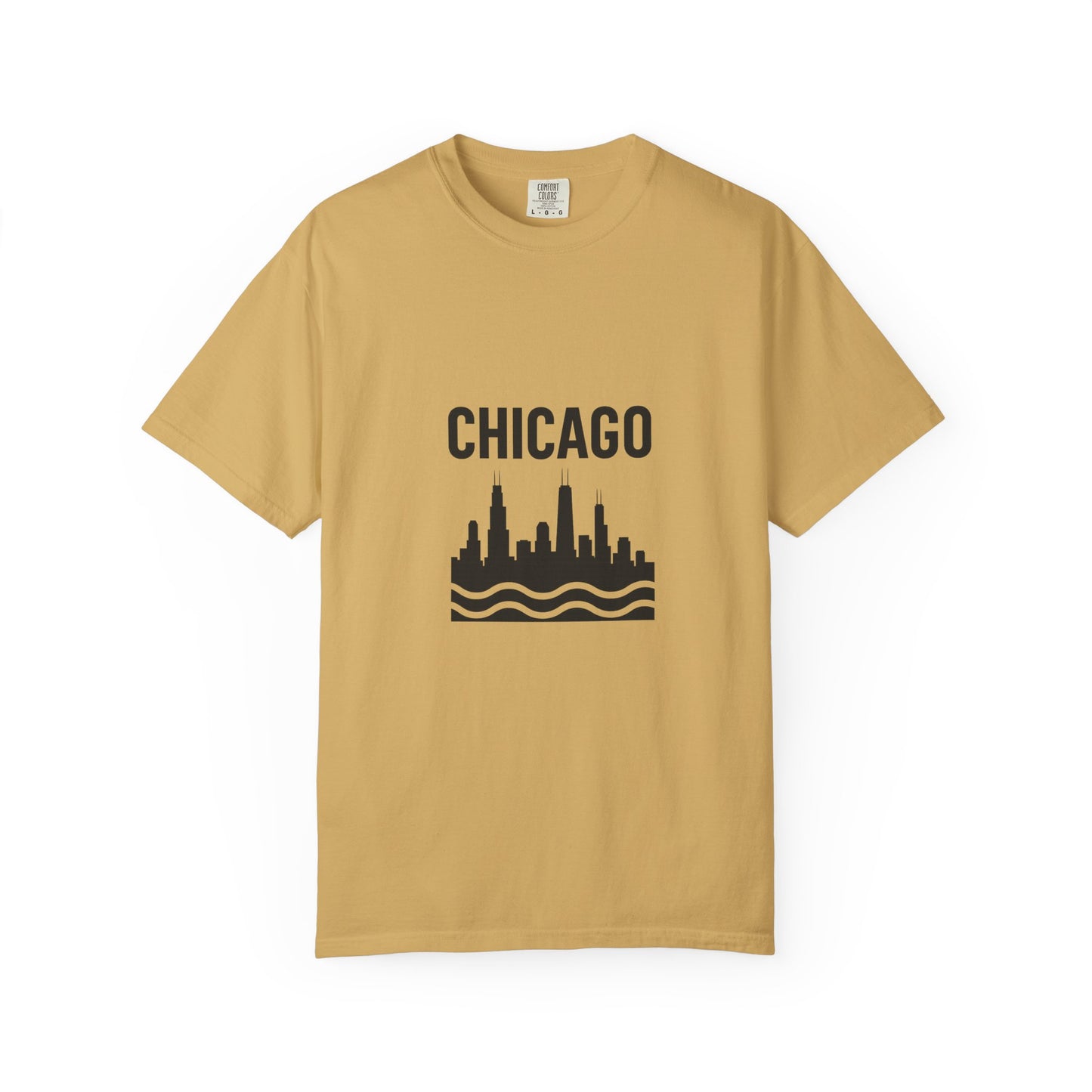 Chicago Skyline Unisex T-Shirt | Casual Citywear, Gift for Chicago Lovers, Travel Souvenir