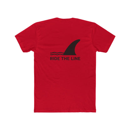 Ride the Line - Surf Vibe Tee, Beach Wear, Gift for Surfers, Summer T-Shirt, Casual Style