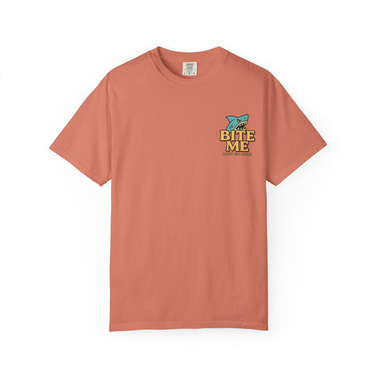 Bite me Charming Shark Graphic Tee