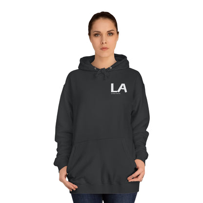 LA , California Unisex College Hoodie, Casual Comfortable Pullover