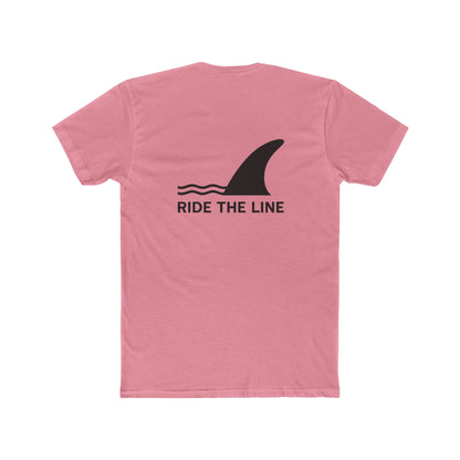 Ride the Line - Surf Vibe Tee, Beach Wear, Gift for Surfers, Summer T-Shirt, Casual Style