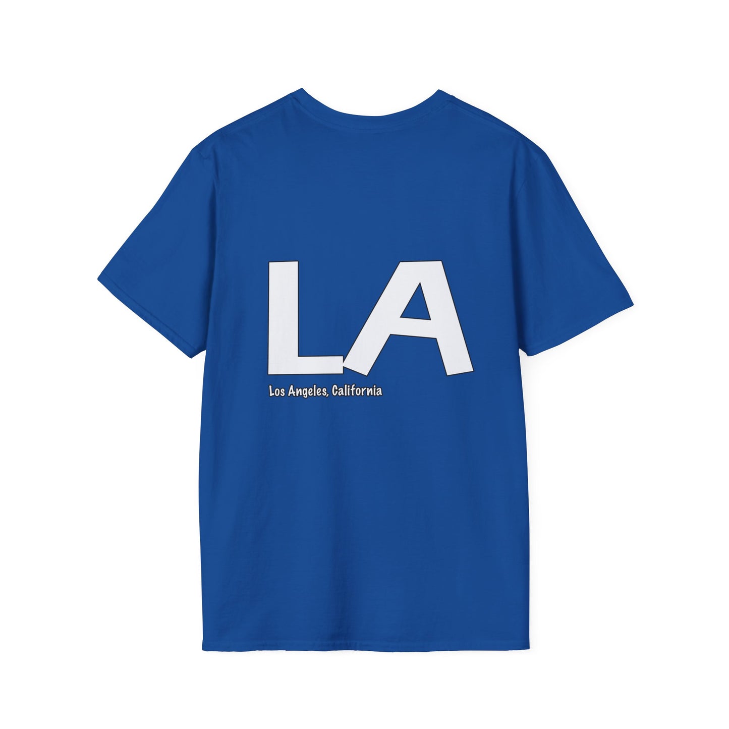 LA California Graphic Softstyle T-Shirt - Casual Streetwear, Urban Apparel
