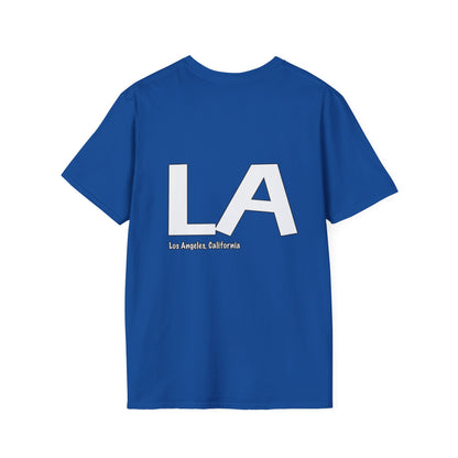 LA California Graphic Softstyle T-Shirt - Casual Streetwear, Urban Apparel