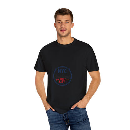 NYC Garment-Dyed T-Shirt - Urban Fashion and Travel Souvenir