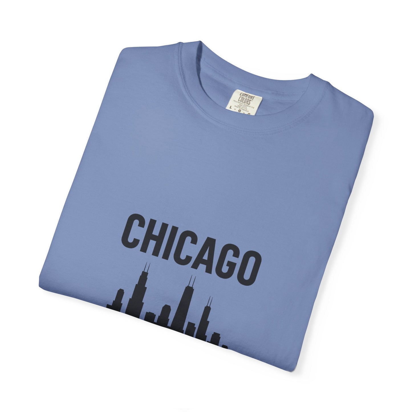 Chicago Skyline Unisex T-Shirt | Casual Citywear, Gift for Chicago Lovers, Travel Souvenir