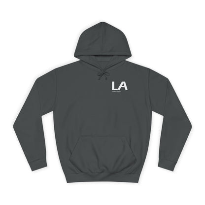 LA , California Unisex College Hoodie, Casual Comfortable Pullover