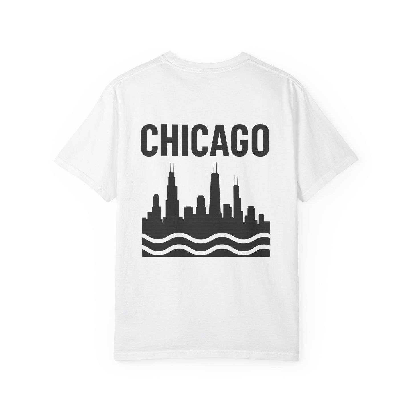 Chicago Skyline Unisex T-Shirt | Casual Citywear, Gift for Chicago Lovers, Travel Souvenir